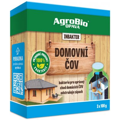 AgroBio INBAKTER DOMOVNÍ ČOV 3x100g – Zboží Mobilmania