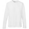 Pánské sportovní tričko Pánské funkční tričko s dlouhým rukávem Kickbox arktická bílá