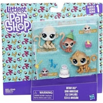 Hasbro Littlest Pet Shop Rodinné balení zvířátek