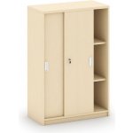 Mirelli, Skříň zasouvací 800 x 400 x 1200 mm, bříza – Sleviste.cz