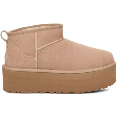 Ugg kotníkové boty Classic ultra mini hnědé – Hledejceny.cz