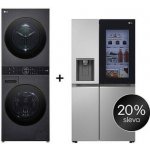Set LG GSGV80PYLD + WT1210BBF – Zboží Dáma