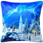 Xpose Mikroplyš Vánoční NOC digitální tisk 40 x 40 cm – Sleviste.cz