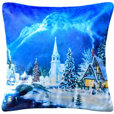 Xpose Mikroplyš Vánoční NOC digitální tisk 40 x 40 cm – Sleviste.cz