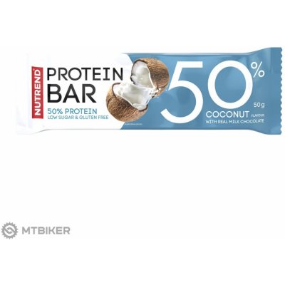 Nutrend PROTEIN 50 BAR 50 g – Zbozi.Blesk.cz