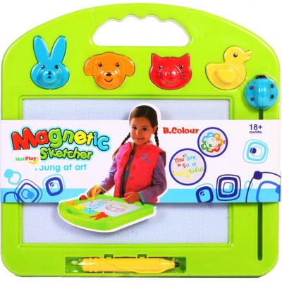 Magnetická kreslicí tabulka Beruška se zvířátky – Sleviste.cz