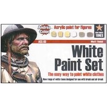 ACS-03 Sada barev 17ml White Paint Set