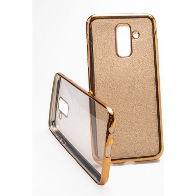 Telone Glitter Case Elektro Samsung Galaxy A6 Plus A605 Gold – Zboží Mobilmania