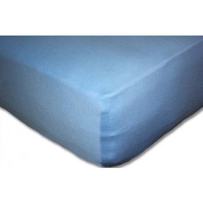 FIT bavlna prostěradlo Jersey 140g/m2 modré 60x120 – Hledejceny.cz