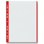 Donau zakládací obal U A4 červený pruh 40 mikronů 100 ks – Hledejceny.cz