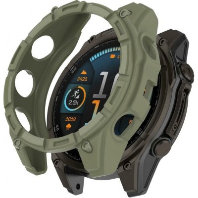 VSECHNONAMOBIL 127733 TPU HALF COVER Kryt pro Garmin Fenix 8 Pro 51mm AMOLED zelený – Zboží Živě