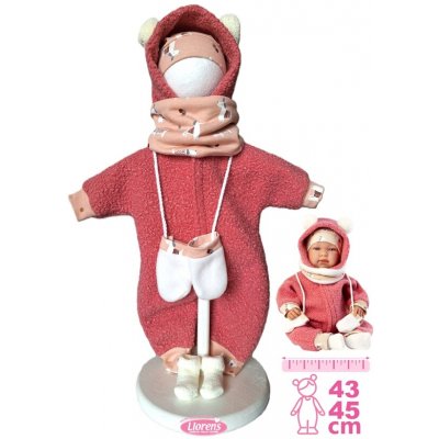 Llorens M844-001 obleček pro miminko New Born 43-45 cm – Zbozi.Blesk.cz