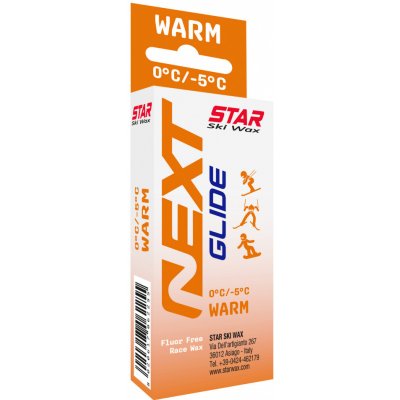 Star Ski Wax Next Glide Wax warm 60 g – Zboží Dáma