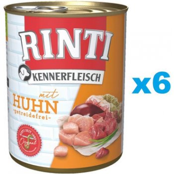 Finnern Rinti Pur kuře 6 x 0,8 kg