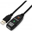 Axagon ADR-210, USB 2.0 A-M na A-F aktivní prodlužovací / repeater, 10m