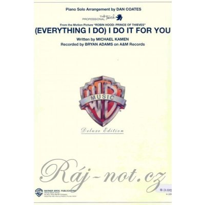 Everything I Do I Do It for You from the Motion Picture – Zboží Mobilmania