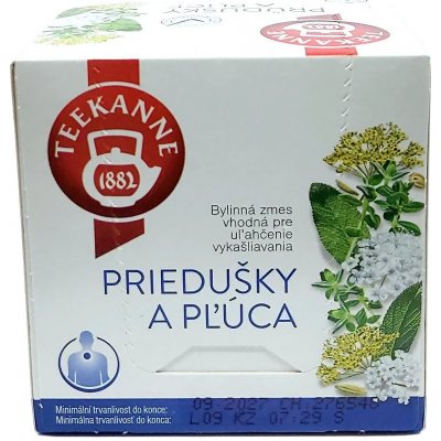 Teekanne Průdušky a plíce bylinný čaj 10 x 2 g – Zboží Dáma
