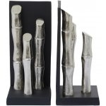 Premier Housewares Hiba zarážka na knihy stříbrná/černá – Zboží Dáma