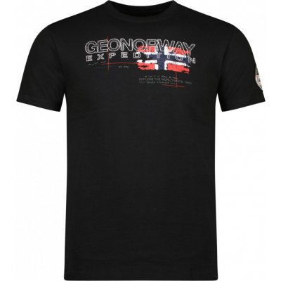 Geographical Norway tričko pánské JISLAND SS men 100 černá