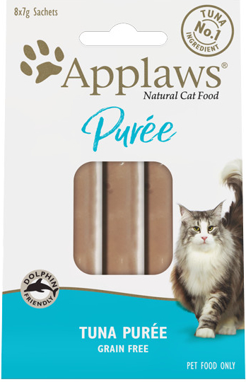 Applaws Purée Cat lízací pyré Tuňák 8 x 7 g