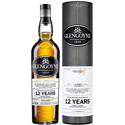 Glengoyne 12y 43% 0,7 l (tuba) – Hledejceny.cz