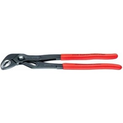 Knipex 87 01 300 - Kleště stavitelné siko 300mm instalatérské, Cobra, leštěné, rukojeti potažené plastem – Zboží Mobilmania