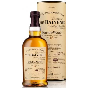 The Balvenie Doublewood 12y 40% 0,7 l (tuba)