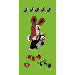 Matějovský plážová osuška Krteček 70 x 150 cm - Krtek a zajíček – Hledejceny.cz