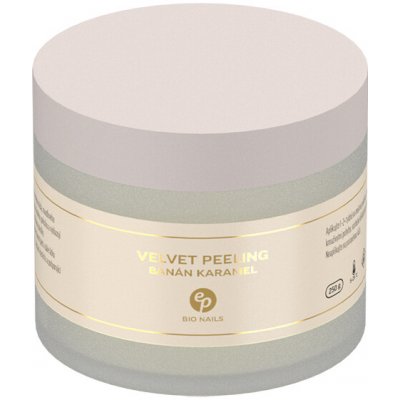 Bio Nails Velvet peeling banán karamel 250 g – Zbozi.Blesk.cz