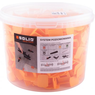 FHU PARTNER Ljajić Milan Spony SOLID leveling 2mm-400+40ks/kbelík – Hledejceny.cz
