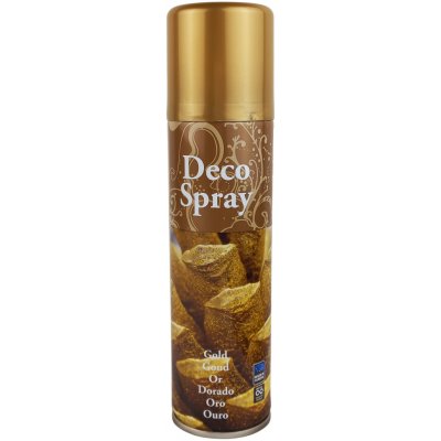 Dekorační sprej zlatý 150 ml – Zboží Dáma