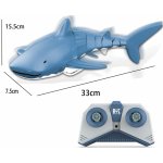 IQ models SHARKY dálkově ovládaný žralok modrý 4 kanály dvě lodní turbíny 2,4Ghz RC_91270 RTR 1:10 – Zbozi.Blesk.cz