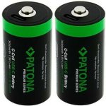 PATONA nabíjecí baterie LR14 (C) Li-lon 2300mAh 1,5V s USB-C nabíjením, 2ks v balení – Zboží Živě