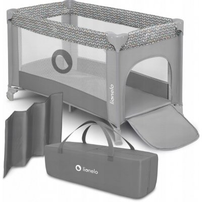 Lionelo Cestovní postýlka STEFI šedá LN0136 – Zboží Dáma