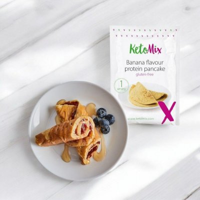 KetoMix Proteinová palačinka 25 g – Zboží Dáma