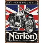 Plechová cedule Norton - Best Roadholder 40 cm x 32 cm – Zboží Dáma