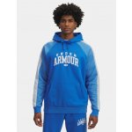 Under Armour Rival Flc Cb Hood Man Blue – Zboží Mobilmania