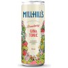 Míchaný nápoj Millhill´s gin & tonic strawberry 6% 0,25 l (plech)