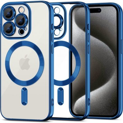 TECH-PROTECT MAGSHINE MAGSAFE iPhone 15 Pro Max NAVY – Zboží Mobilmania