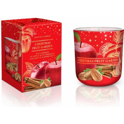 Bartek Candles CHRISTMAS FRUIT GARDEN Apple with Cinnamon 150 g – Zboží Mobilmania