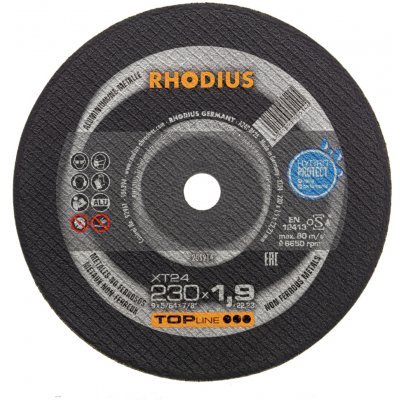 RHODIUS Extra tenký řezný kotouč XT24 230 x 1,9 x 22,23 TOPline 205914 – Zboží Dáma