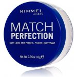 Rimmel London Match Perfection pudr 1 Transparent 10 g – Zbozi.Blesk.cz