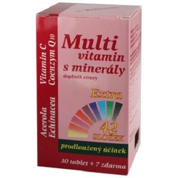 MedPharma MultiVitamín s minerály + extra C 37 tablet