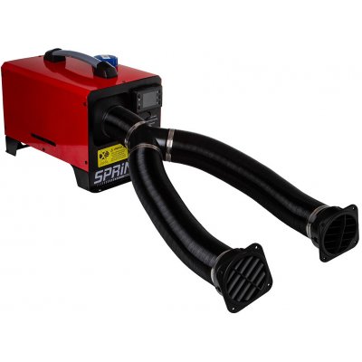 MAR-POL Rozdělovač teplého vzduchu pro nezávislé naftové topení, sada 4 ks - M8095020 – Zboží Mobilmania