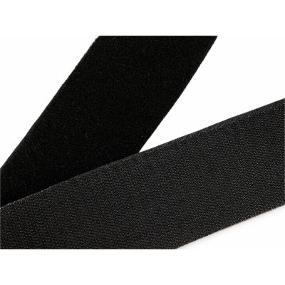 Suchý zip šíře 50 mm oboustranný - černá – Hledejceny.cz