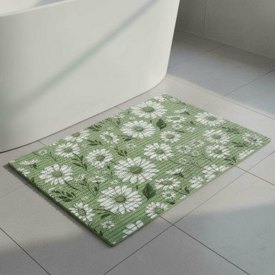 Aquamat 4108-2 kopretiny na zelené metráž 65cm – Sleviste.cz
