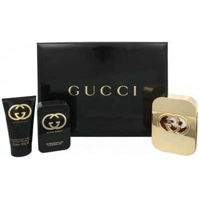 Gucci Guilty EDT 75 ml + tělové mléko 100 ml + sprchový gel 50 ml dárková sada – Hledejceny.cz