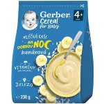GERBER Cereal mléčná kaše banánová Dobrou noc 230 g – Zboží Dáma