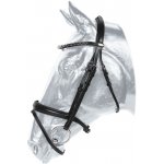 Kentaur Uzdečka pro koně COLUMBIA Světle hnědá + zlaté kování – Zboží Dáma