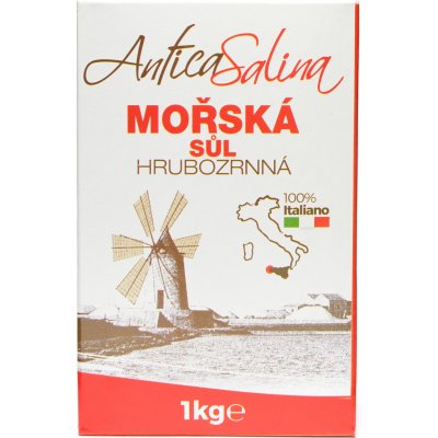 Sosalt Mořská sůl hrubá Antica 1 kg – Zbozi.Blesk.cz